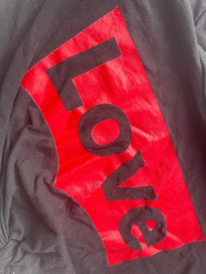 Top court noir « Love » avec nœud – Jennyfer XS - photo numéro 3