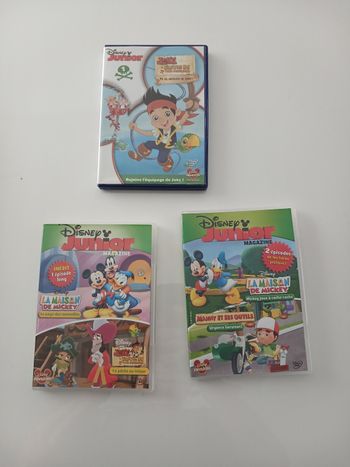 Lot 3 DVD Disney Junior 