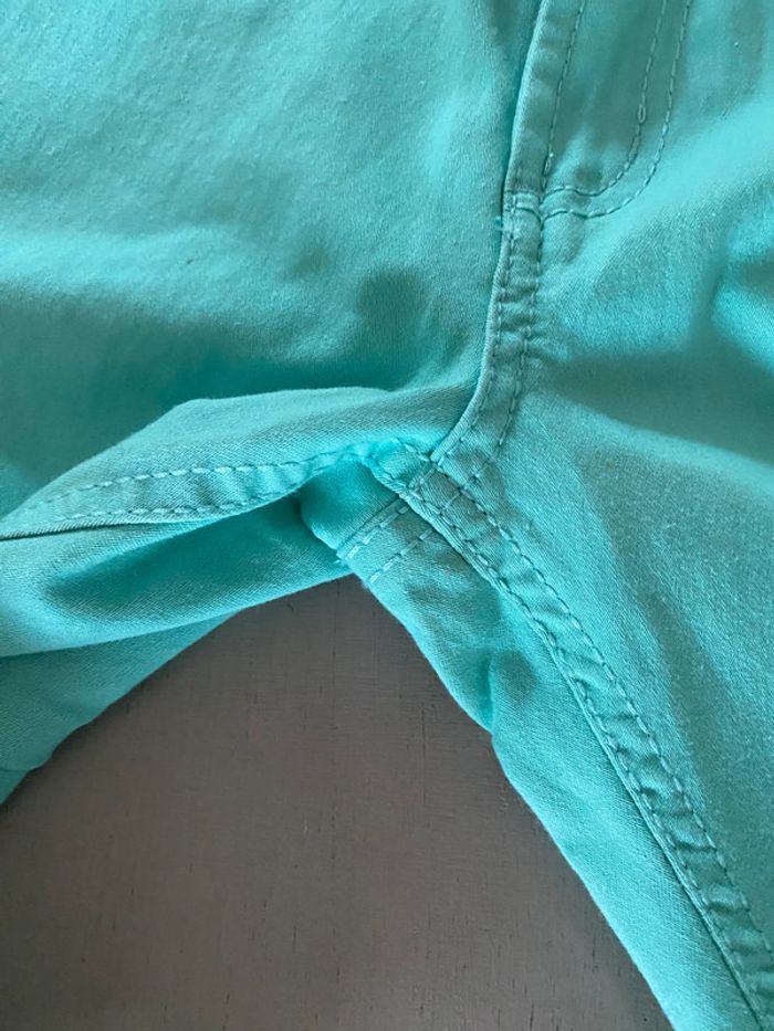 Jeans Urban Star vert turquoise taille 12 ans neuf sans étiquette - photo numéro 4