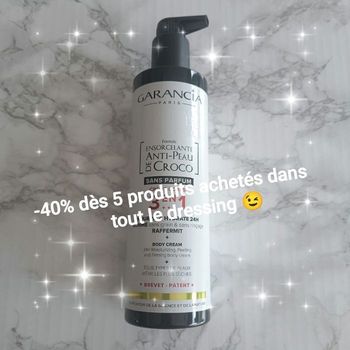 Garancia formule ensorcelante anti-peau de croco crème corps sans parfum 400mL