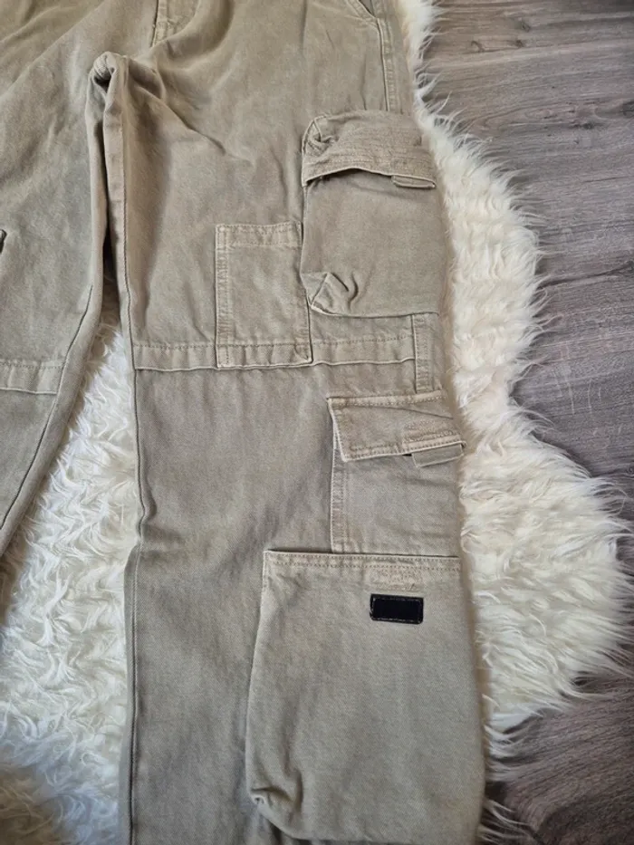 Pantalon baggy multifonction T. 36 Bershka - photo numéro 4
