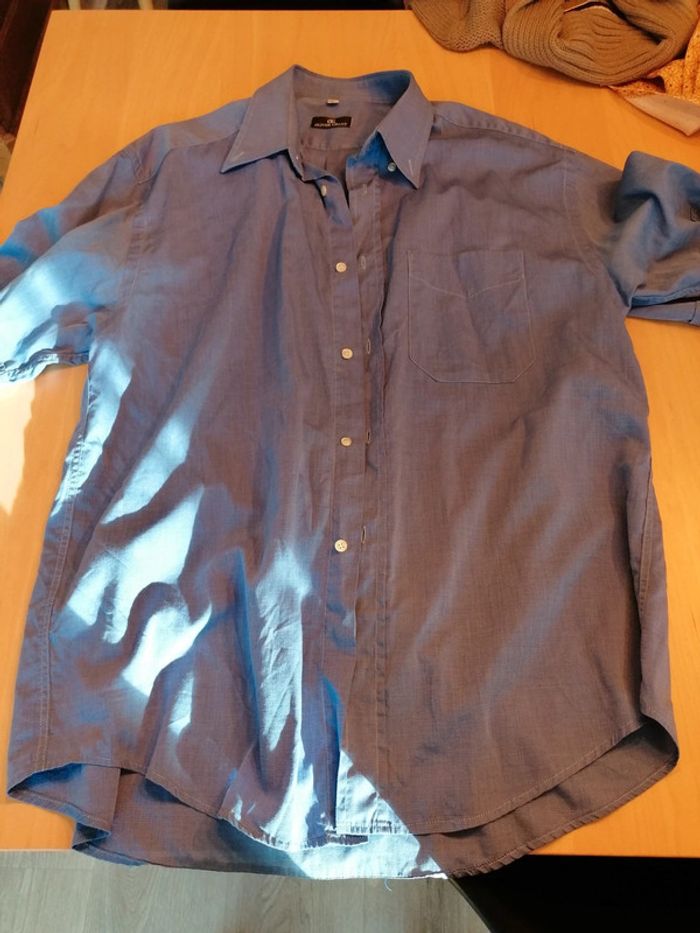 Chemise bleue