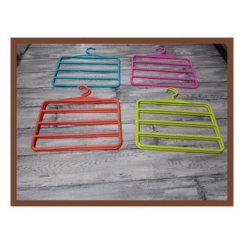 Lot de 6 cintres à pantalons 