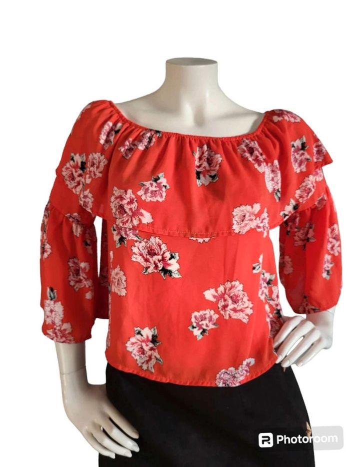 Blouse  à fleurs