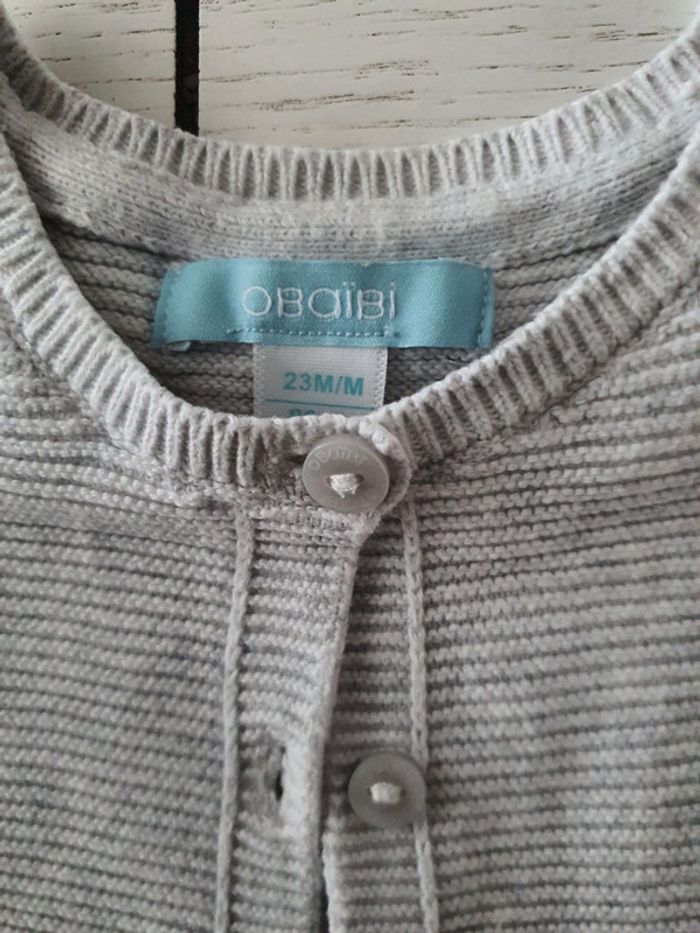 Gilet obaibi 23 mois - photo numéro 3