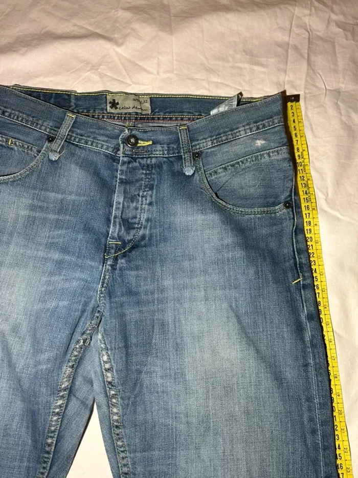 Jean vintage celio coupé droite - photo numéro 4