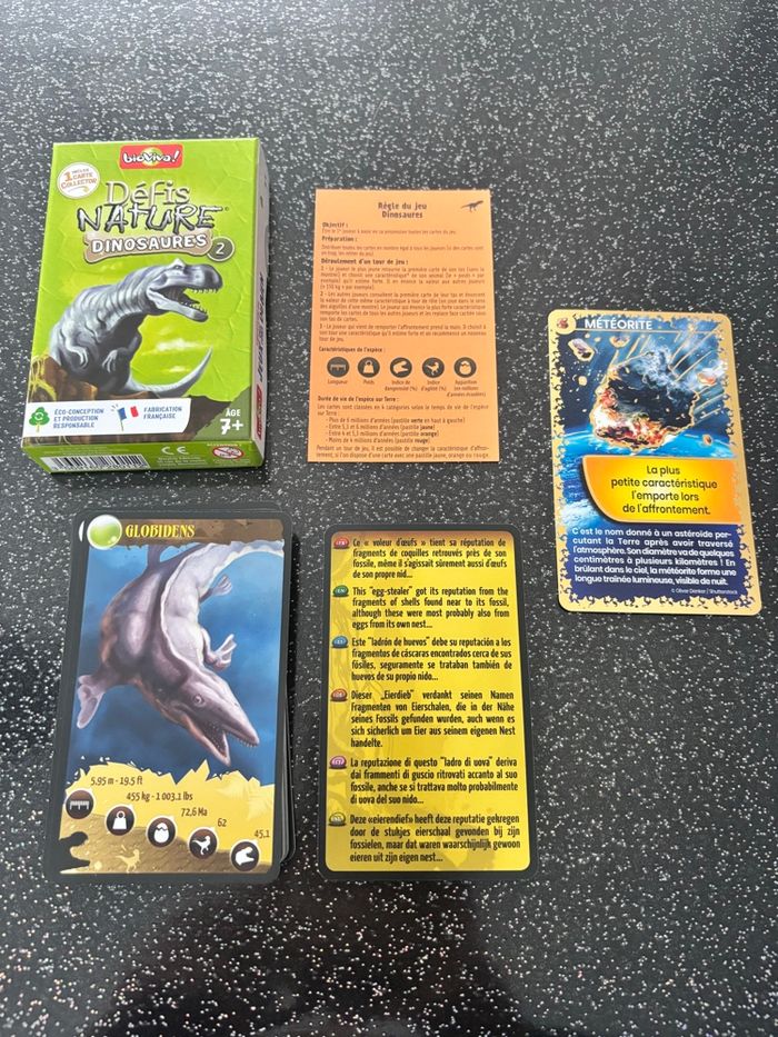 Bioviva - Défis nature - Dinosaure 2 avec 1 carte collector - photo numéro 2