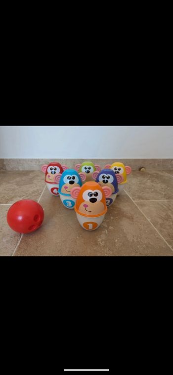 Jeu de bowling jungle Chicco