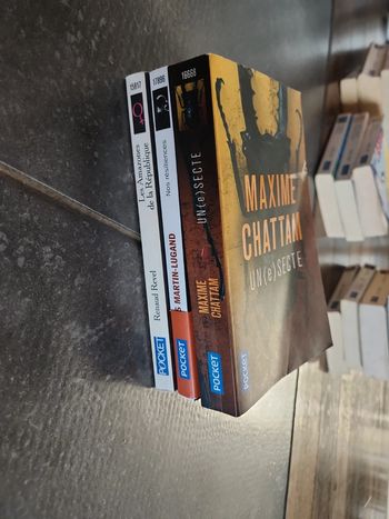 Lot de 3 livres pocket