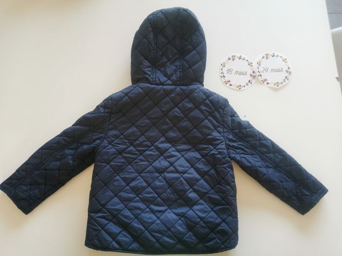 Manteau bébé garçon 18/24mois (92cm) mini rebel tbe - photo numéro 2