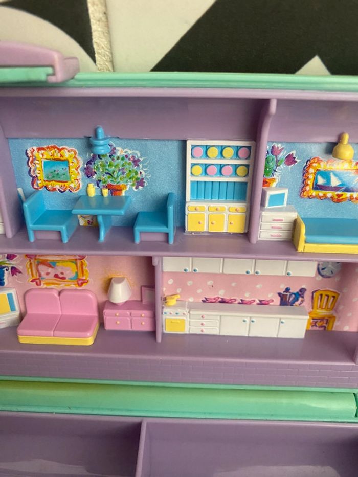Trousse façon plumier polly pocket + accessoires - photo numéro 8