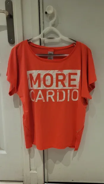 T-shirt de sport / fitness rose More Cardio