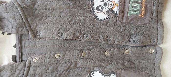 Gilet à capuche 101 dalmatians 9/12 mois - photo numéro 3