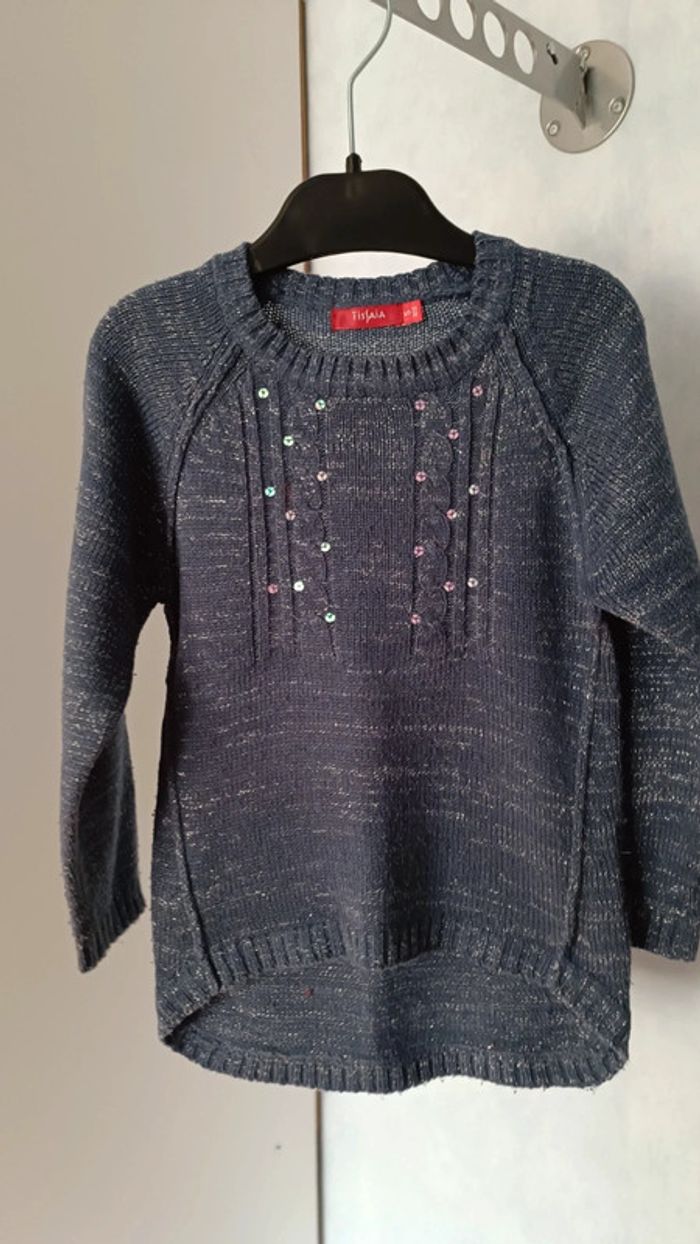Pull manches longues, Tissaia, 5 ans - photo numéro 2