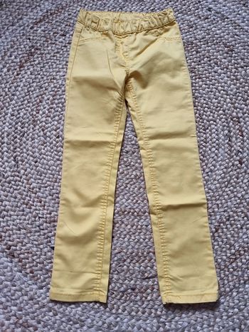 Pantalon jaune 8 ans