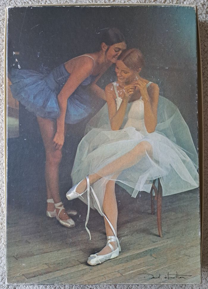 🧩 Puzzle 1500 pièces Fille à bicyclette et 1000 pièces Ballerine par David Hamilton - photo numéro 2