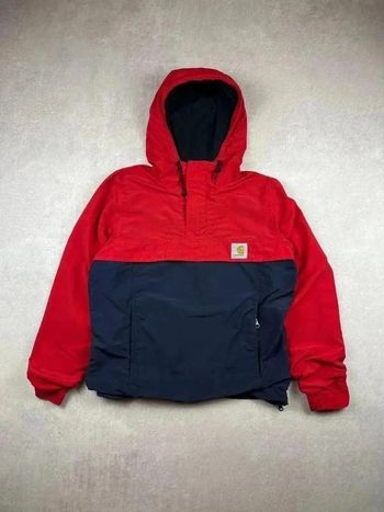 Carhartt Nimbus Jacket Pullover Waterproof Hooded | Red | Size XS #8