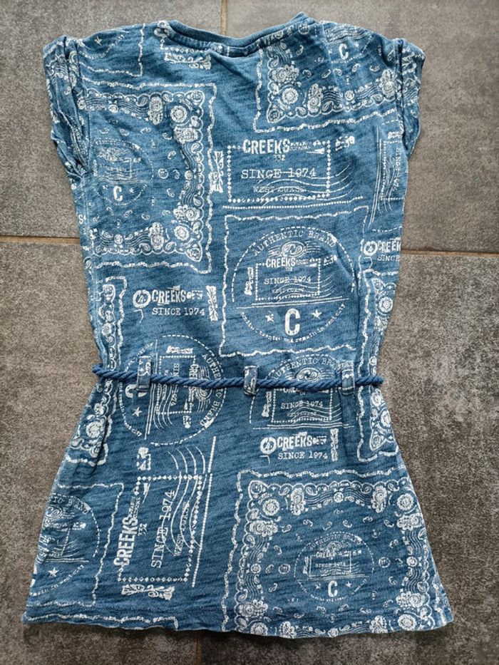 Robe effet vieux jeans - photo numéro 3