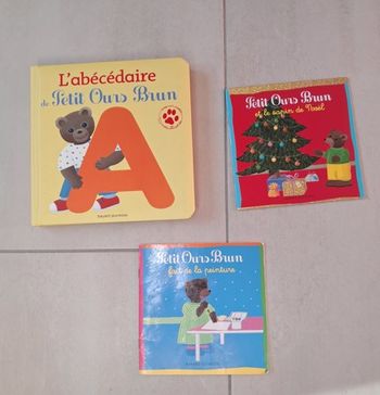 3 livres Petit Ours brun