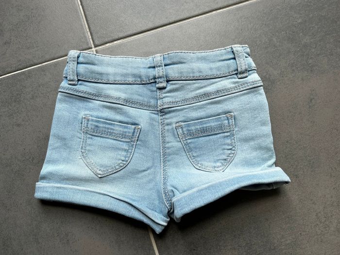 Short en jeans clair TAO bébé fille - photo numéro 8