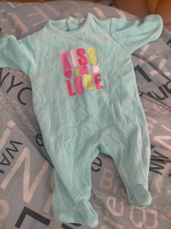 Pyjama chaud 3 mois