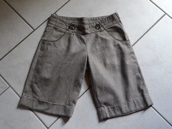 Short marron 11-13 ans
