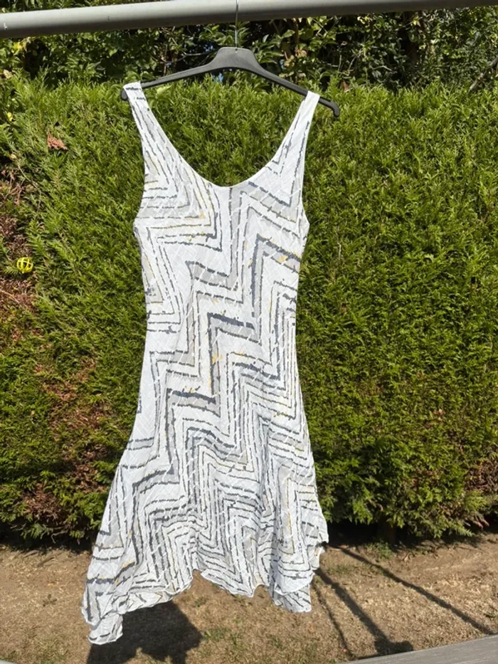 Robe évasée à imprimé – Marque Zamba