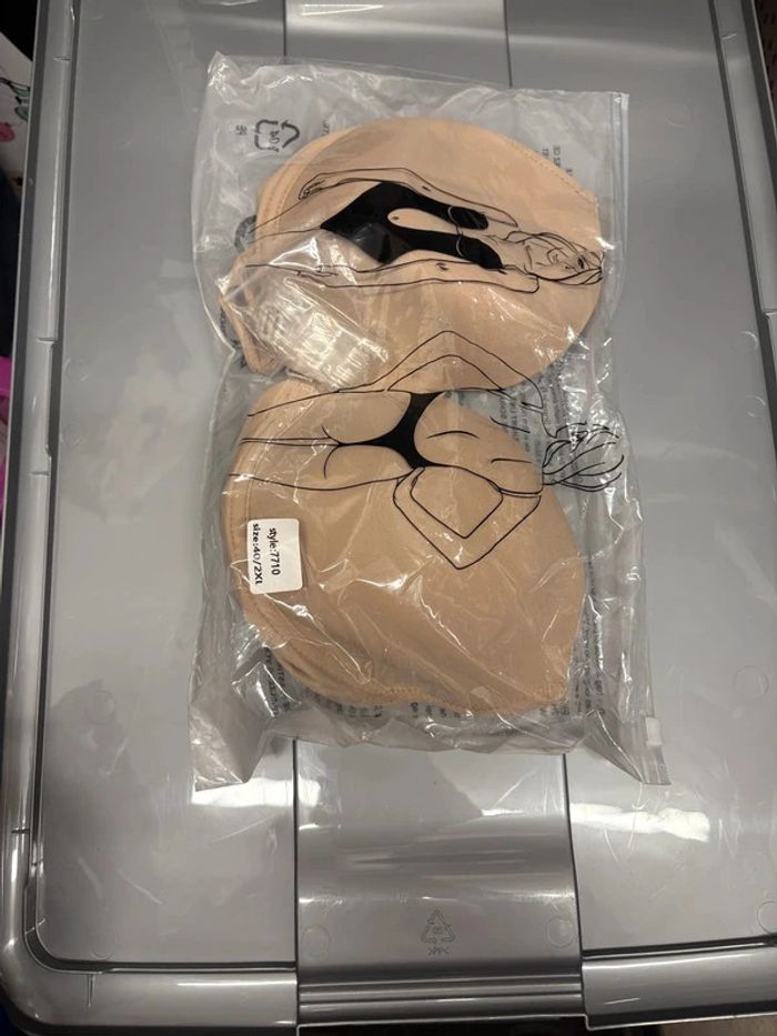 Body beige dos nu nina perfect xxl- 95-105E - photo numéro 3