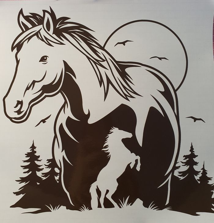 Stickers cheval