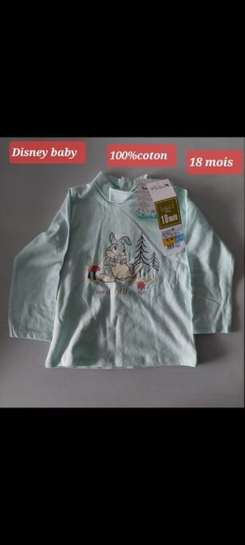 Sous pull Panpan fille 18mois