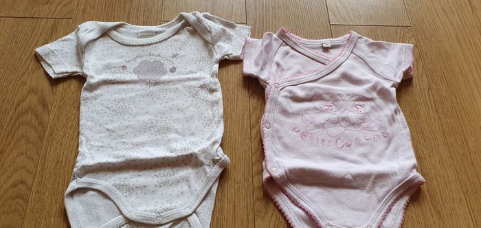 5 bodies manches courtes 3 mois - photo numéro 2