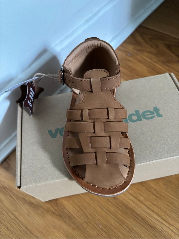 Sandales cuir neuves marron - photo numéro 3