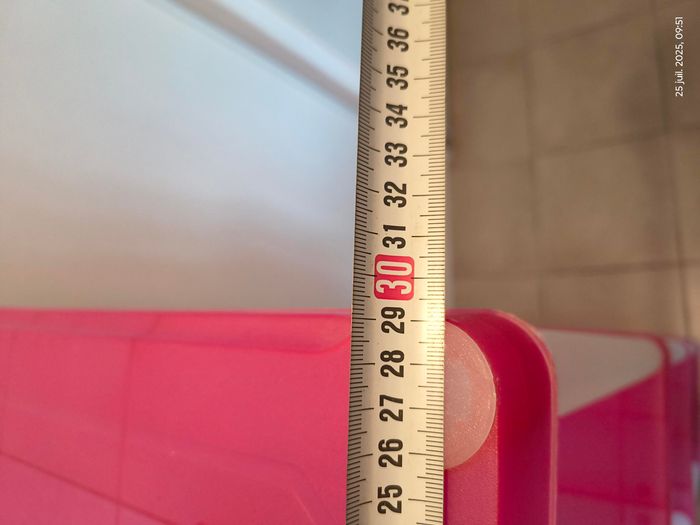 Etagère plastique rose 4 niveaux TBE - photo numéro 4