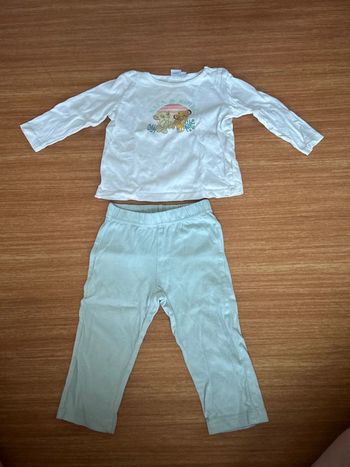 Pyjama deux pièces 12 mois