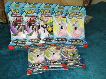 Lot de 8 Boosters Pokémon EV9 FR