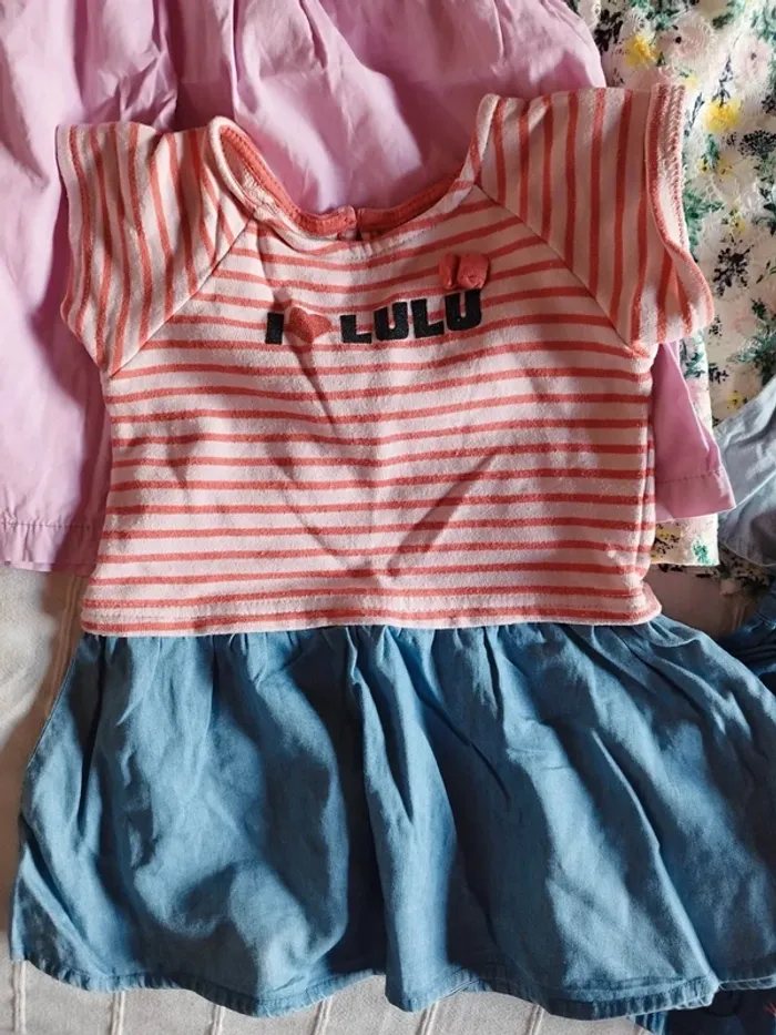 lot de 5 robes fille 18 mois - photo numéro 2