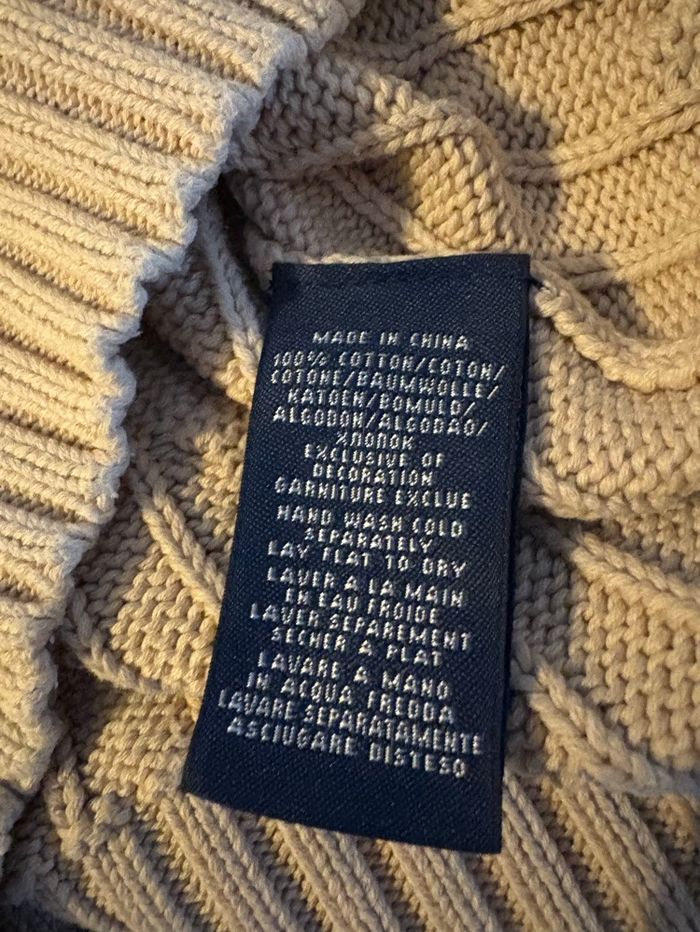Pull Raph Lauren Torsadé Neuf sans étiquette - photo numéro 4