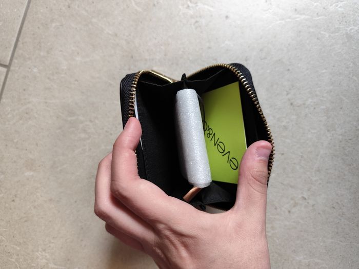 Porte-monnaie neuf Even&Odd noir - photo numéro 8