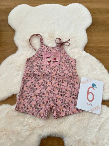 Salopette short