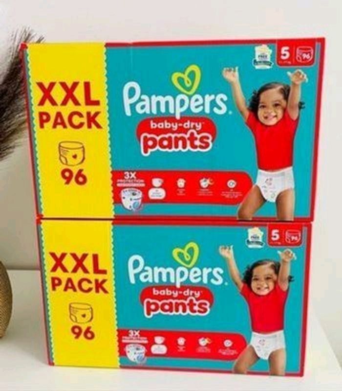 Lot de 2 cartons xxl  Pampers pants taille 5
