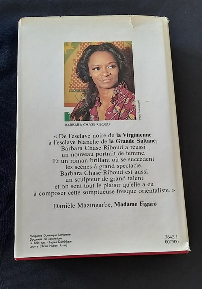 Livre " La Grande Sultane " de Barbara Chase-Riboud - photo numéro 4
