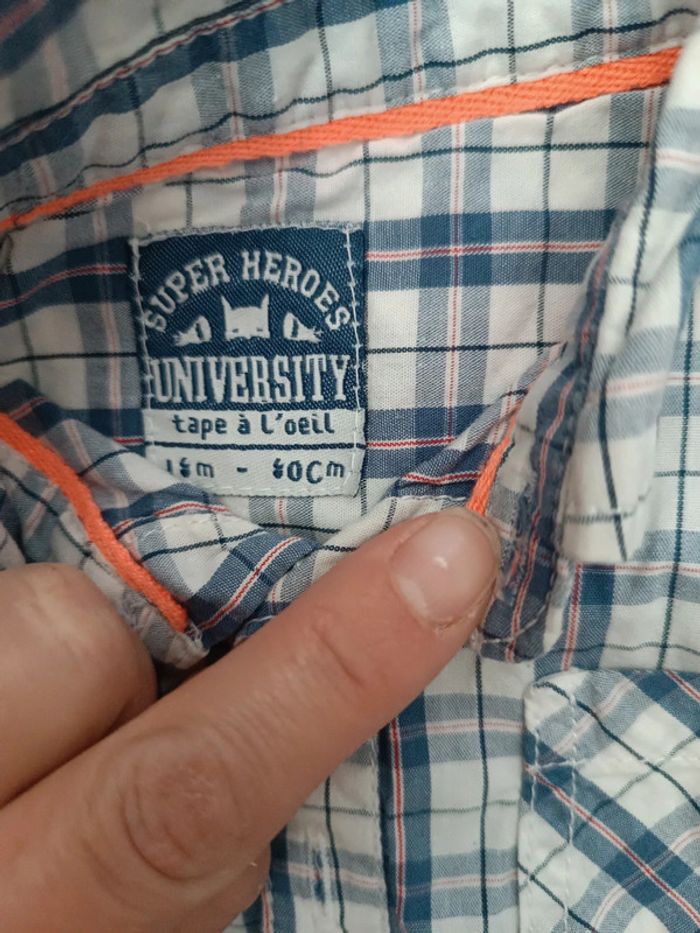 Chemise manches longues 18 mois - photo numéro 2