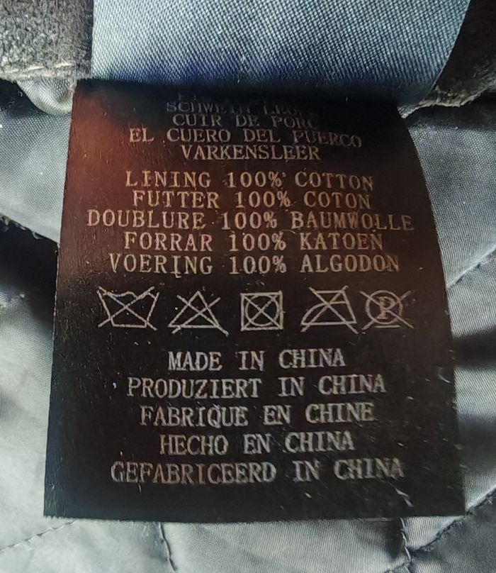 Manteau cuir marron American Aviator - Taille 50 - photo numéro 6