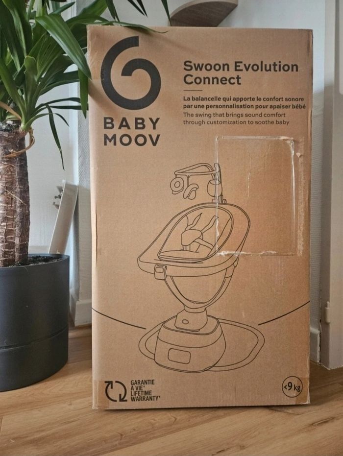 Balancelle babymoov swoon evolution connect - photo numéro 2