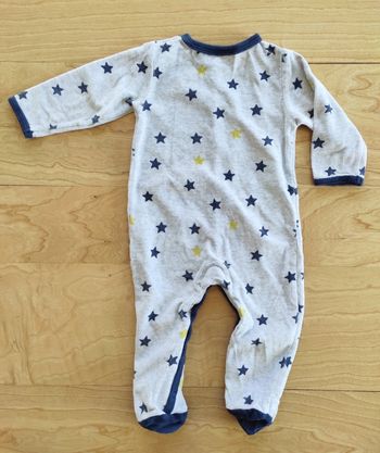 Pyjama une pièce velours