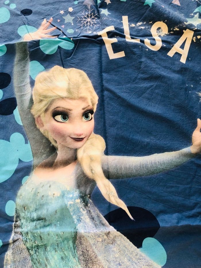 Parure de drap lit 1 place enfant fille disney coton - photo numéro 9