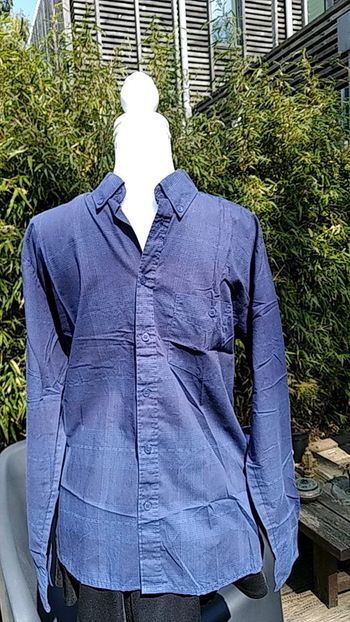 Chemise carreaux bleu taille M