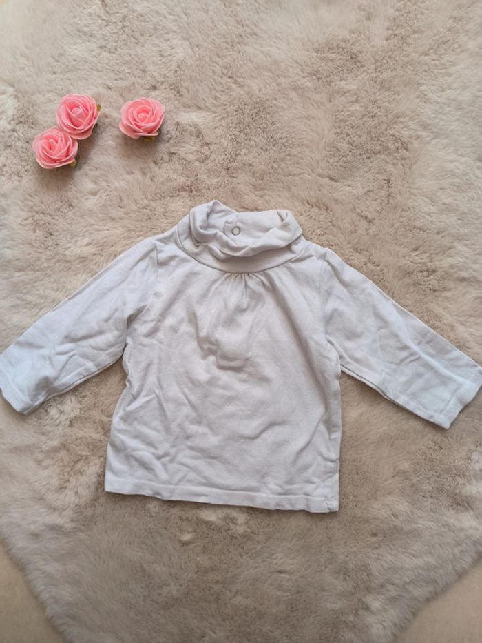 Pull / sous pull col roulé 3 mois babibou