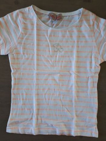 Tee shirt manche courtes fille