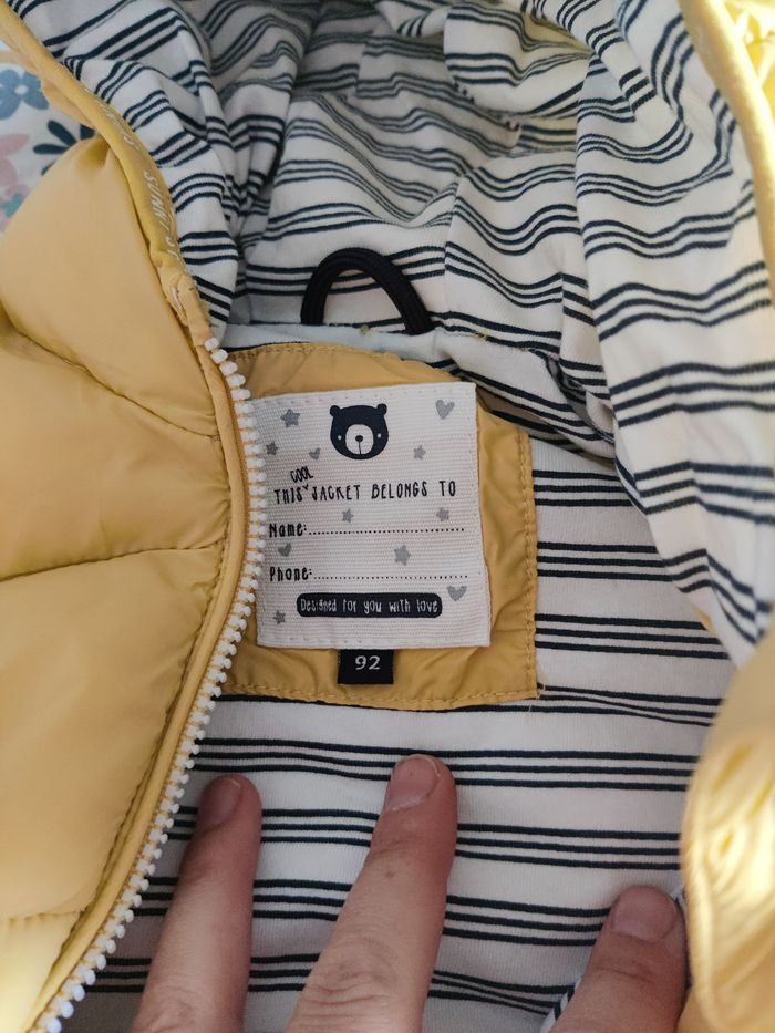 Doudoune blouson sans manche à capuche C&A Taille 3 ans - photo numéro 6